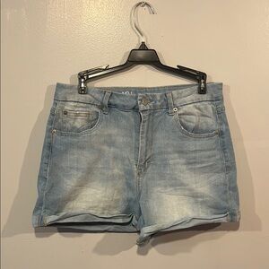 No Boundaries Light Blue Jean Shorts